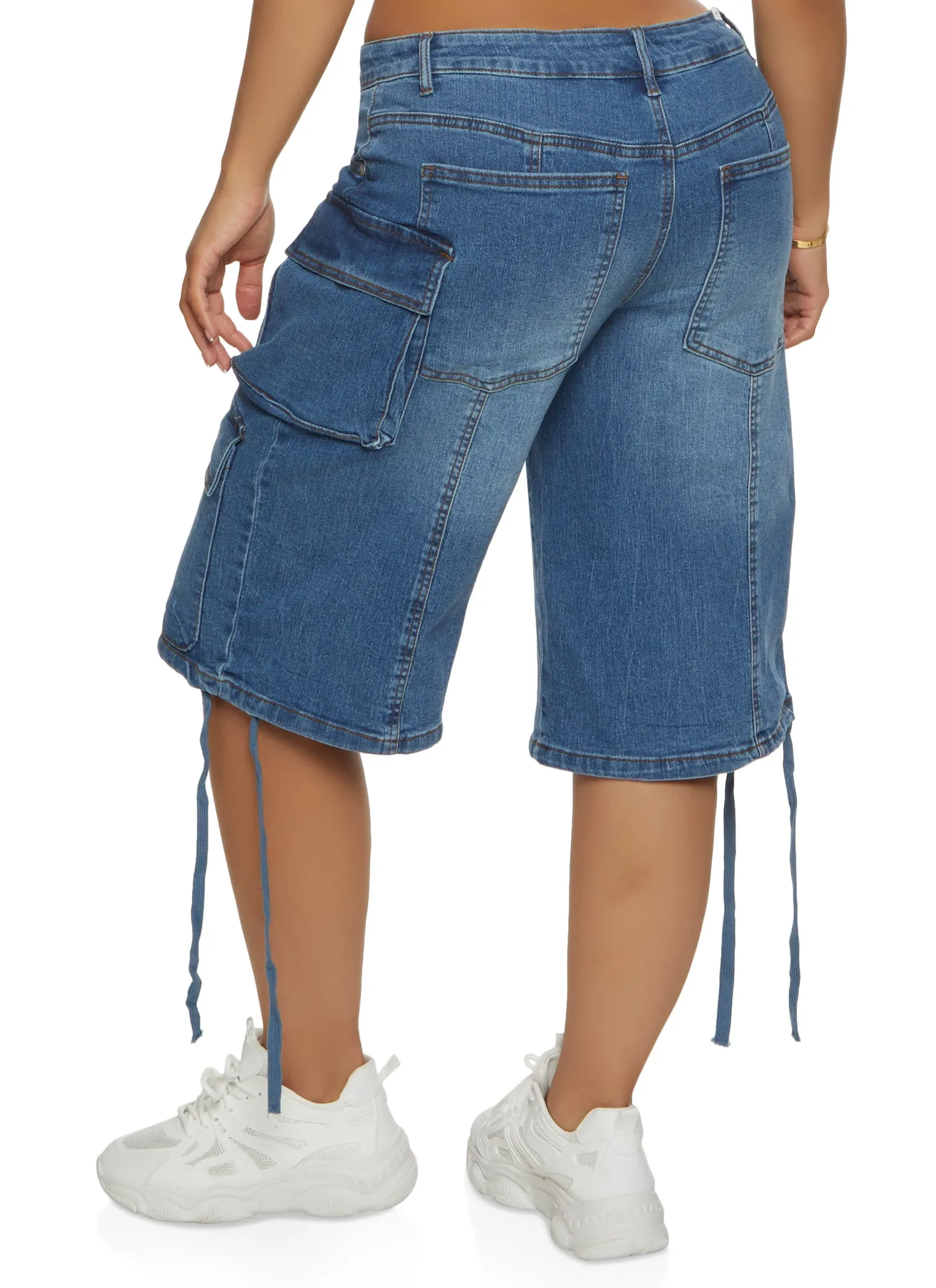 Almost Famous Cargo Bermuda Shorts