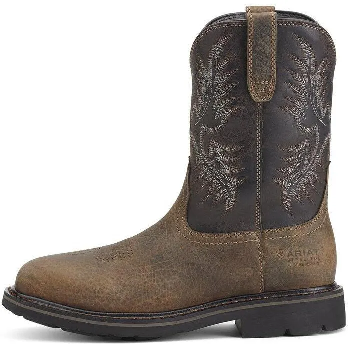 Ariat Men's Sierra Puncture Resistant 10 Stl Toe Western Work Boot - 10012948