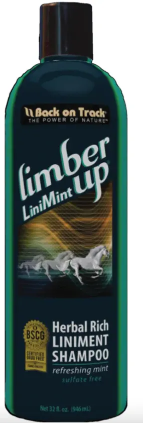 BACK ON TRACK LIMBER UP LINIMENT SHAMPOO - 32oz