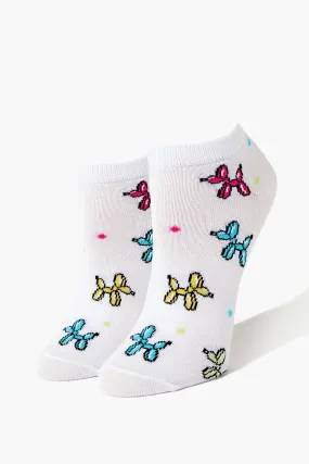 Balloon Animal Ankle Socks