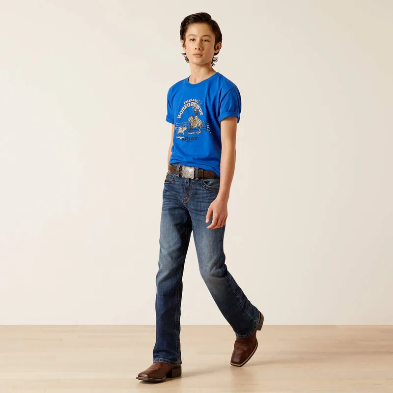 Boy's Ariat B4 Relaxed Dennis Boot Cut Jean