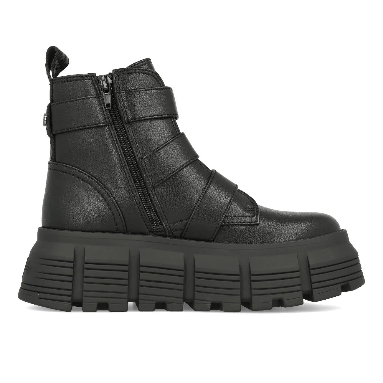 Buffalo AVA Ankleboot Damen Vegan Nappa Black