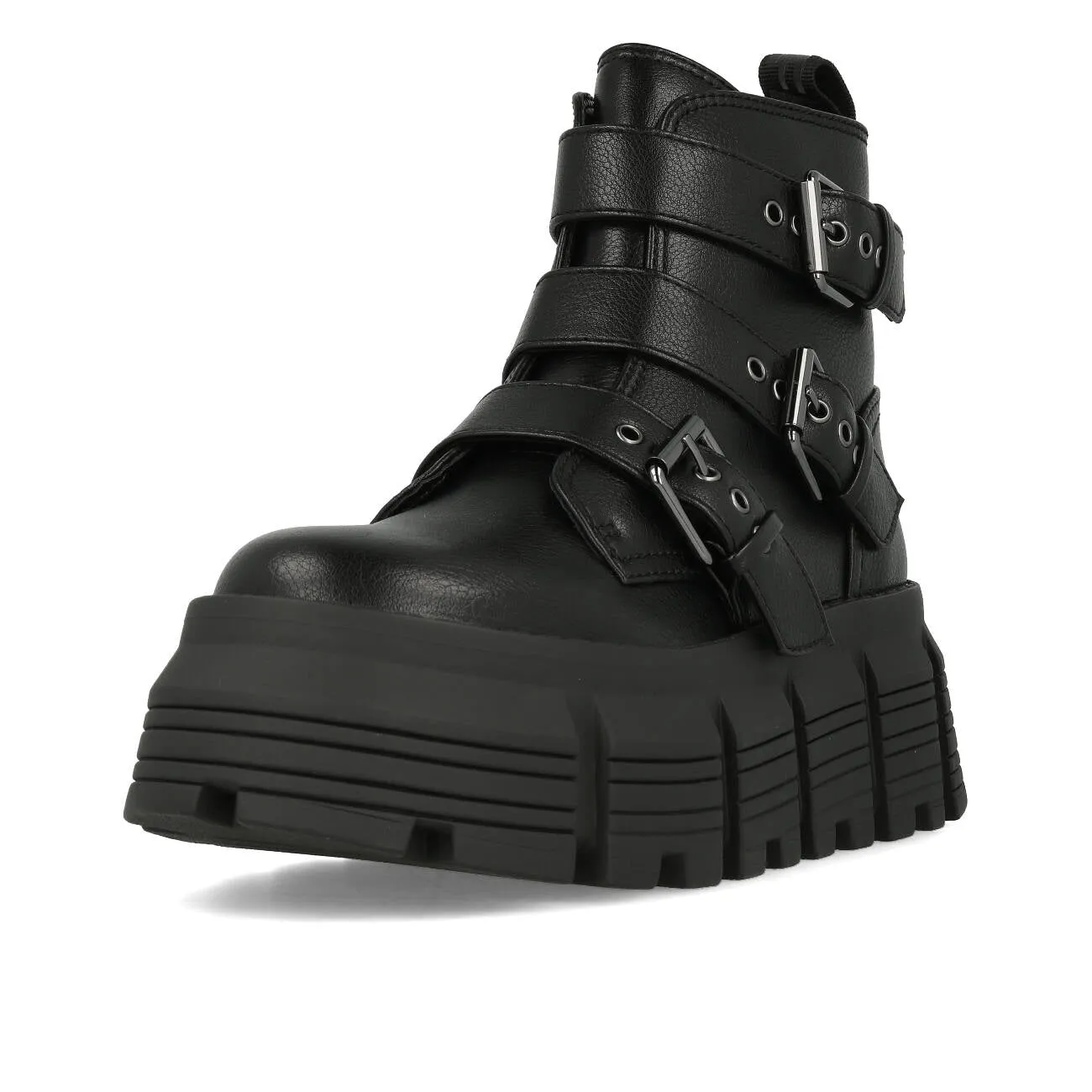 Buffalo AVA Ankleboot Damen Vegan Nappa Black