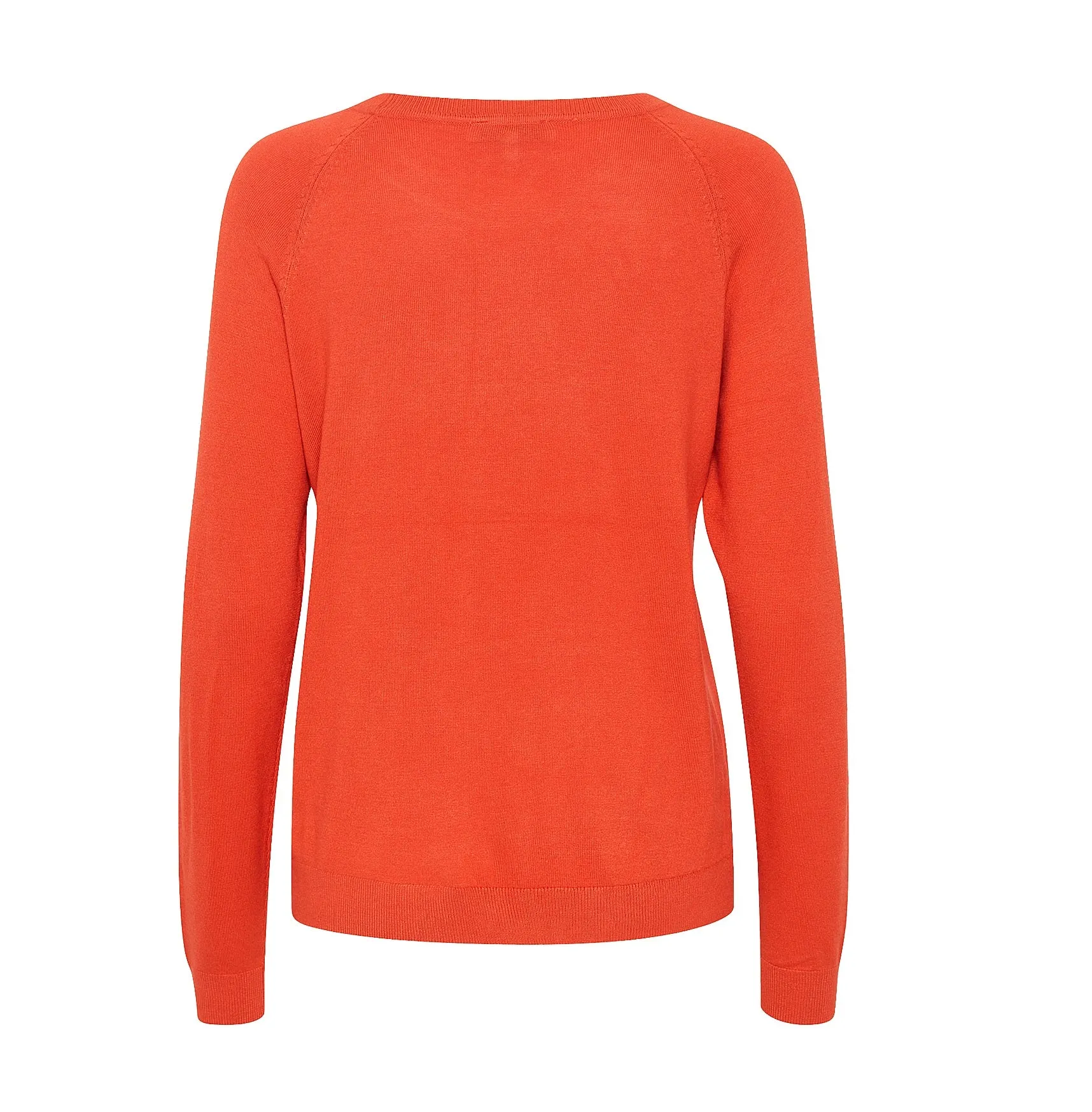 Optimized Title: b.young Womens Pimpa Basic Crewneck Sweater - Aurora Red (Model 20813514)