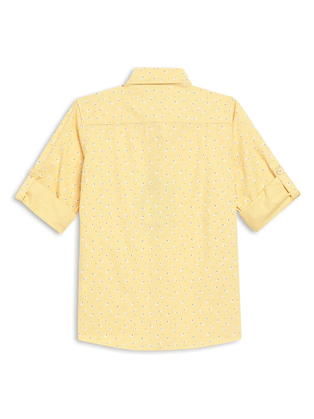 Cantabil Boys Mustard Casual Shirt