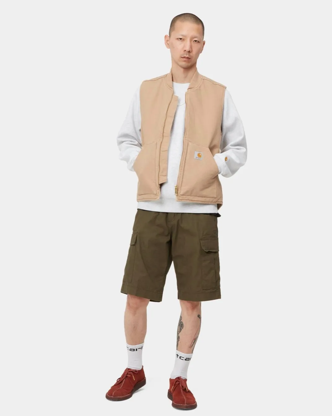 CARHARTT WIP Regular Cargo Short Cypress Rinsed