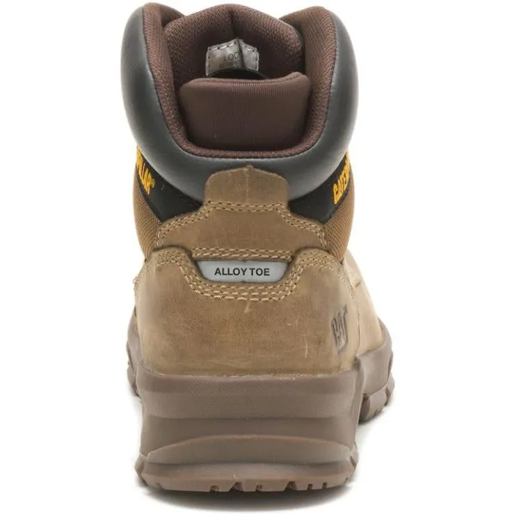 CAT Men's Mobilize Alloy Toe Work Boot - Fossil - P91268