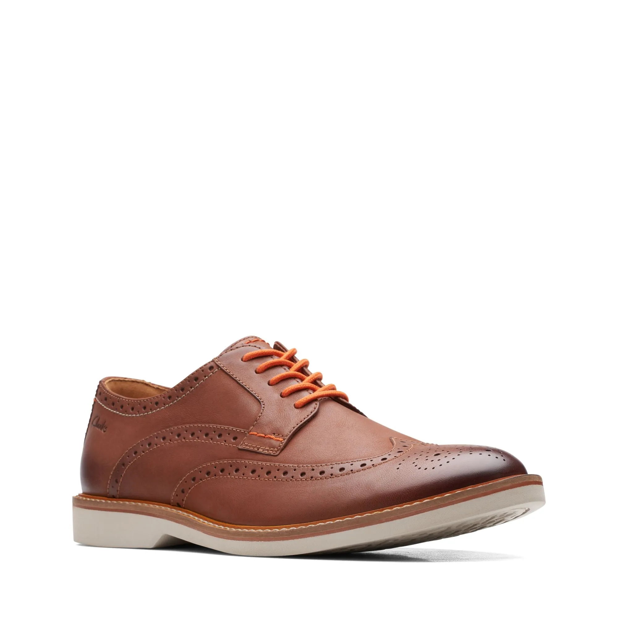 Clarks AtticusLTLimit Dark Tan Leather - Standard Width