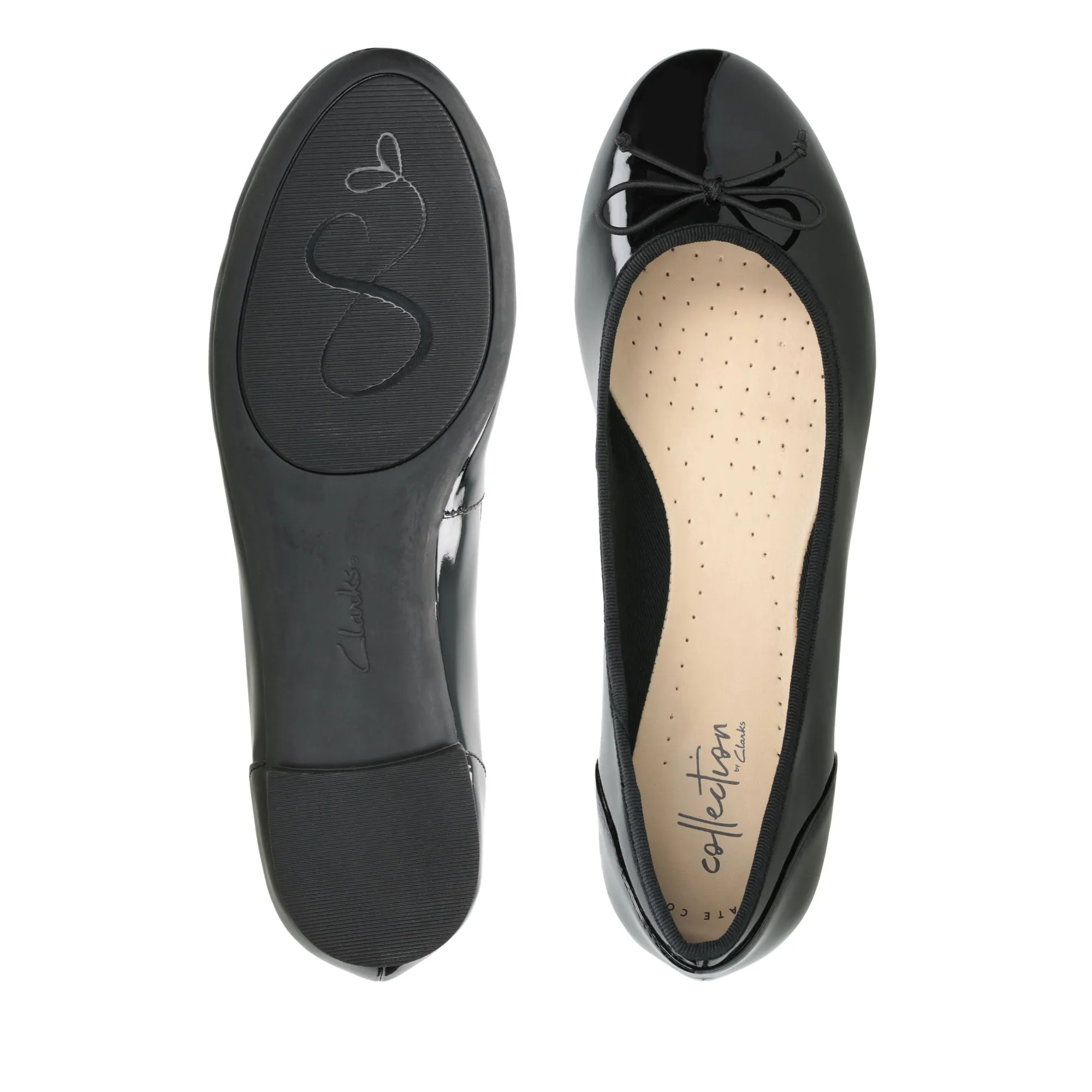 Clarks Couture Bloom Black Patent