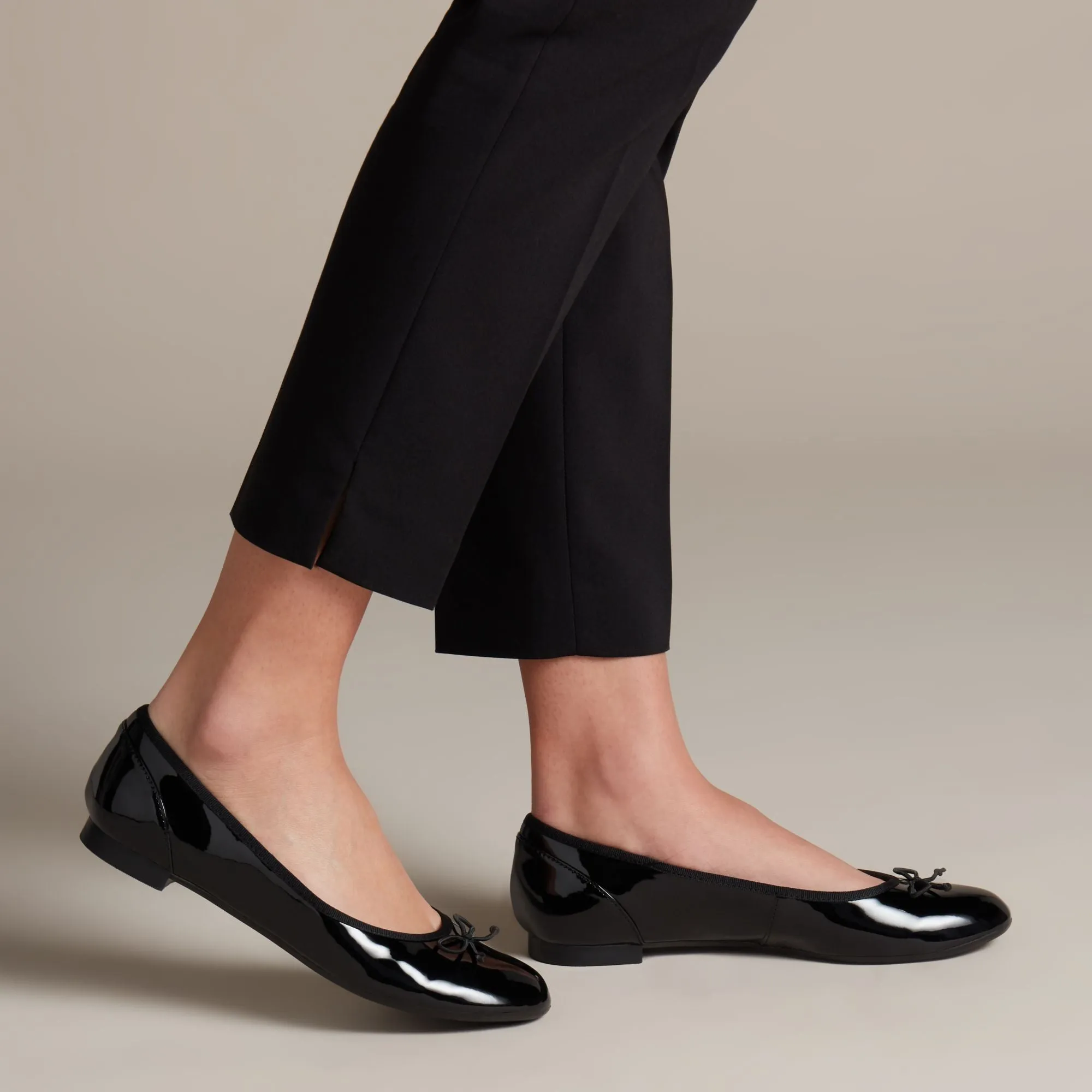 Clarks Couture Bloom Black Patent