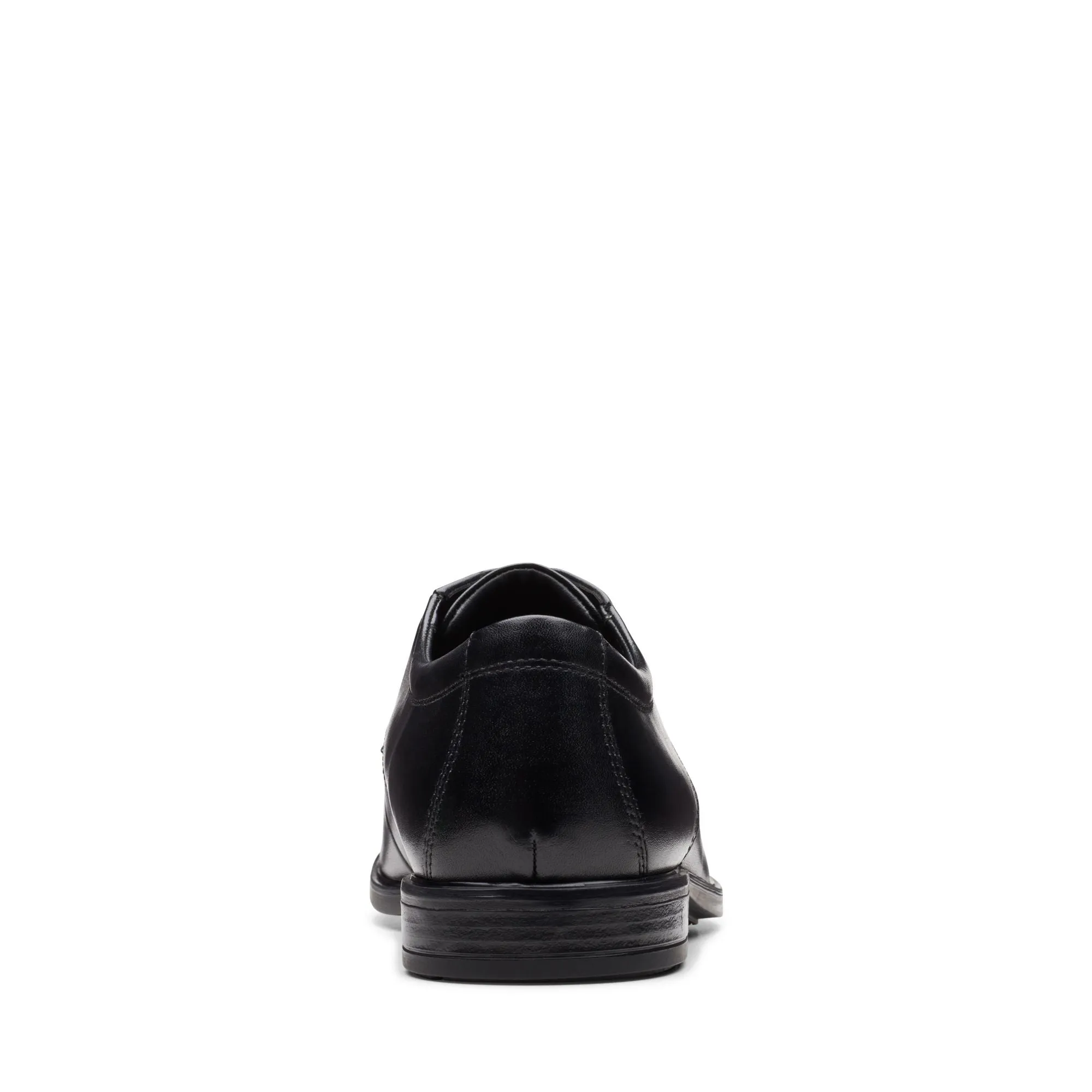 Clarks Howard Walk Black Leather - Wide Width