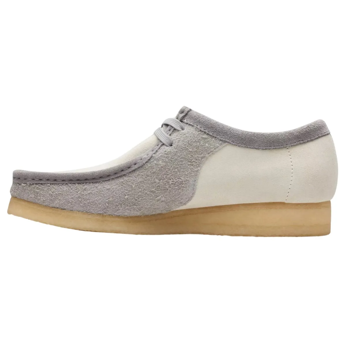 Clarks Men's Wallabee Grey/Off White