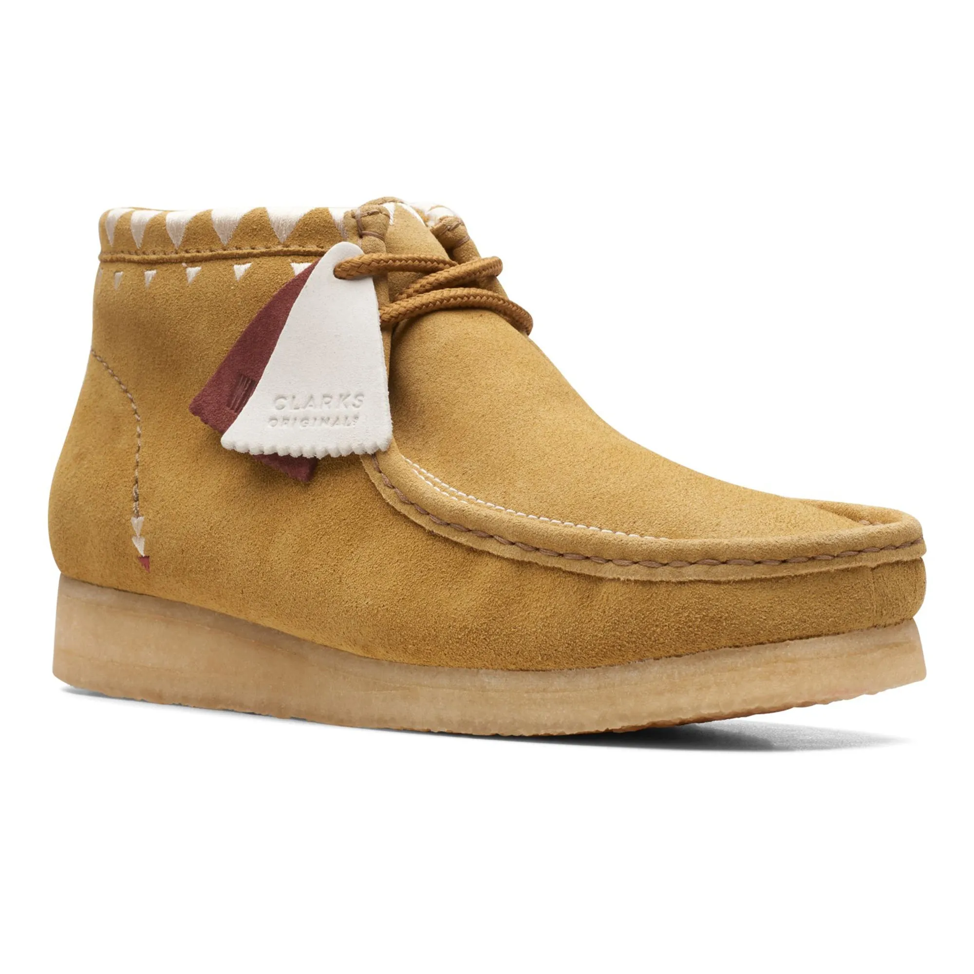 Clarks Originals Wallabee Boot Winter Lined - Oakmoss Suede