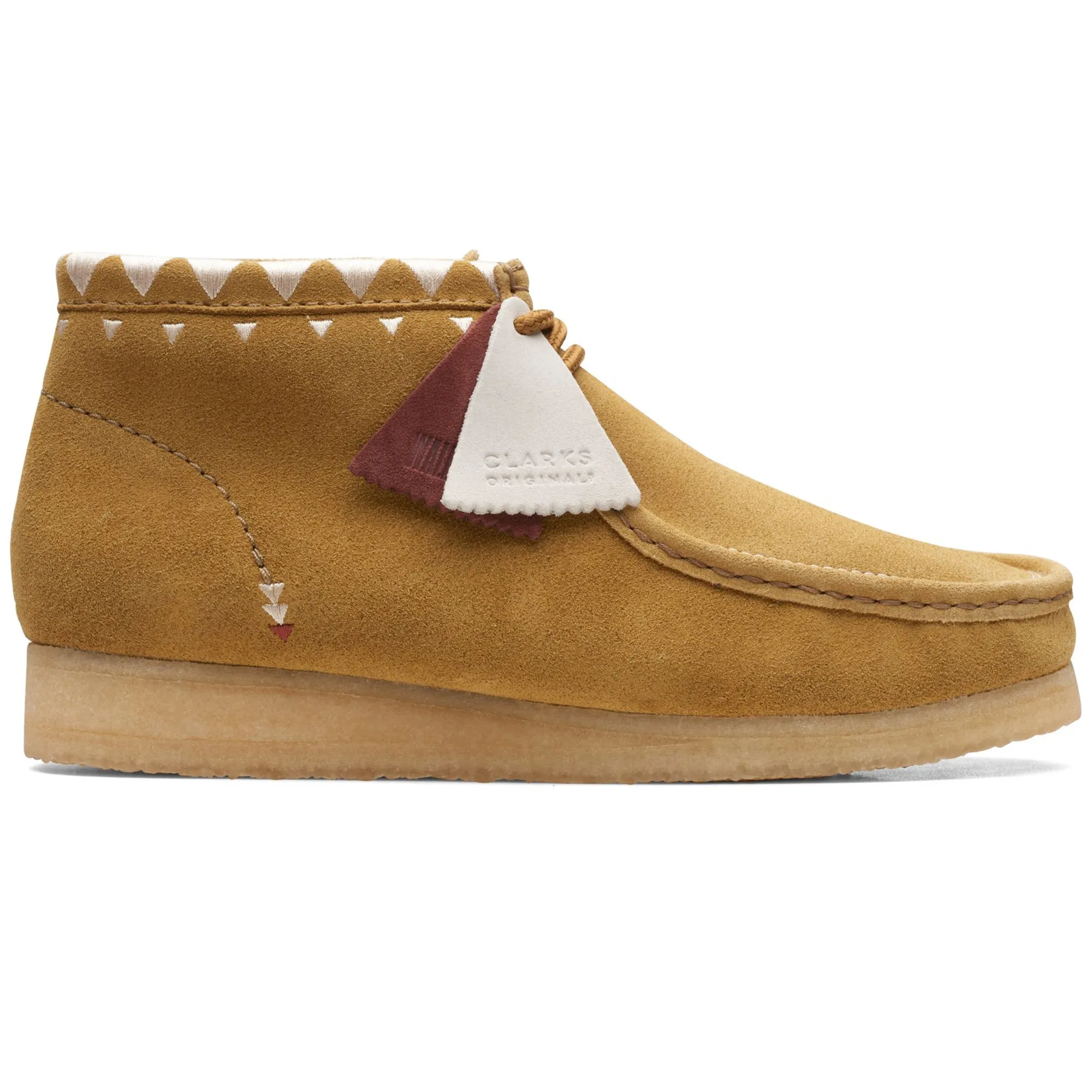 Clarks Originals Wallabee Boot Winter Lined - Oakmoss Suede