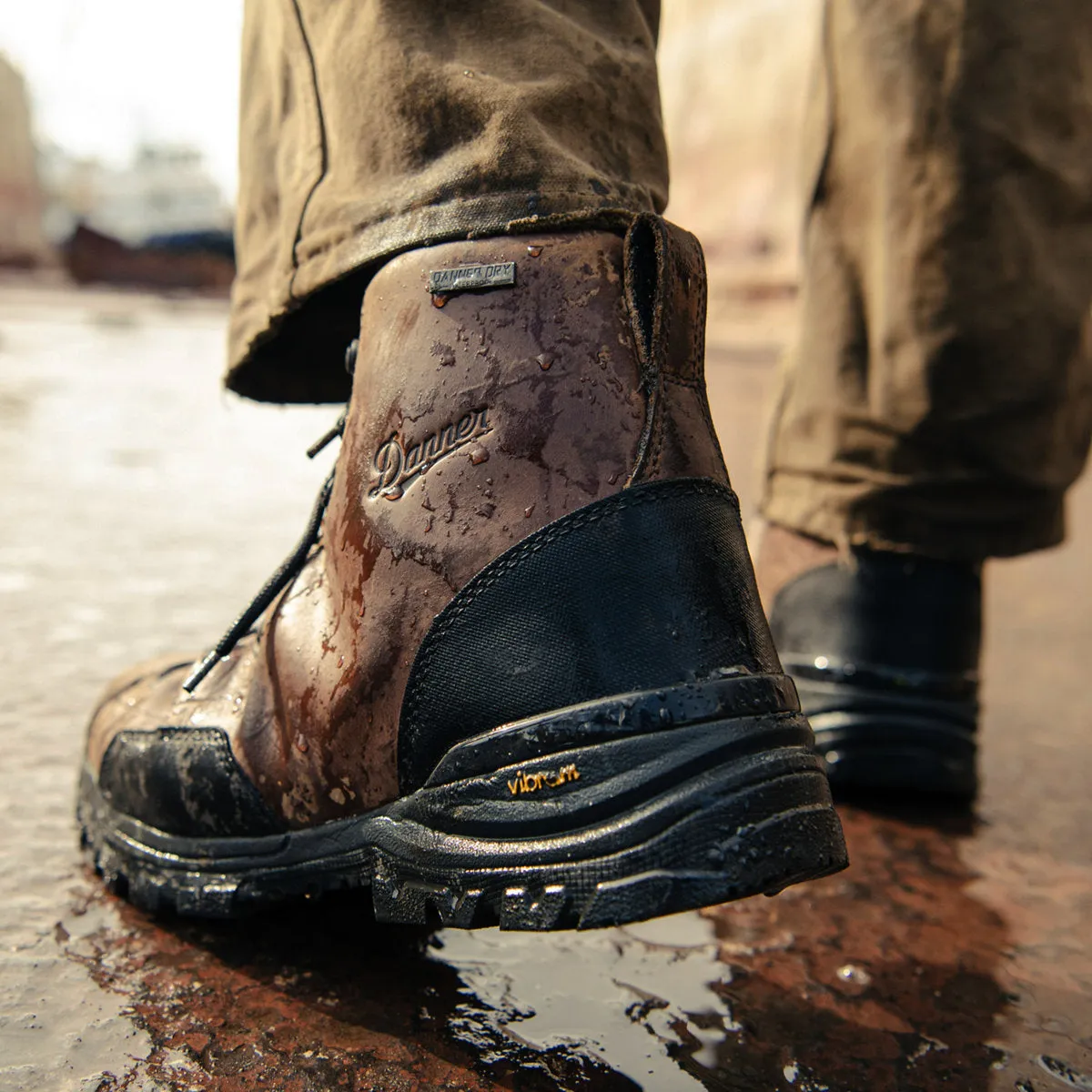 Danner Men's Stronghold 6 Waterproof Work Boot -Brown- 16722