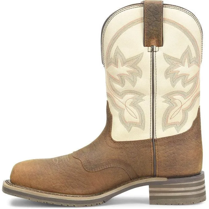 Double H Men's Hingham 10" Comp Toe Western Work Boot -Brown- DH4150