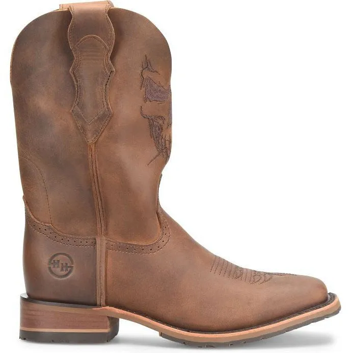 Double H Men's Stockman 11 Wide Western Work Boot -Brown- DH7034