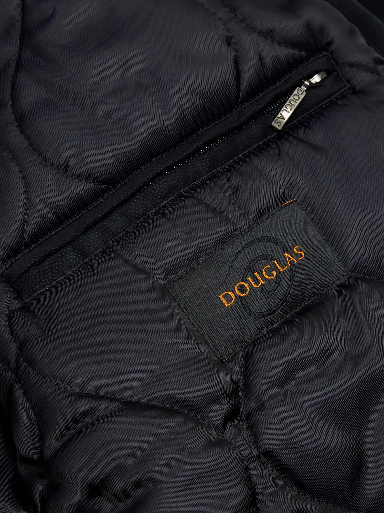 DOUGLAS DARCY Quilted Winter Coat/Navy - AW21 SALE