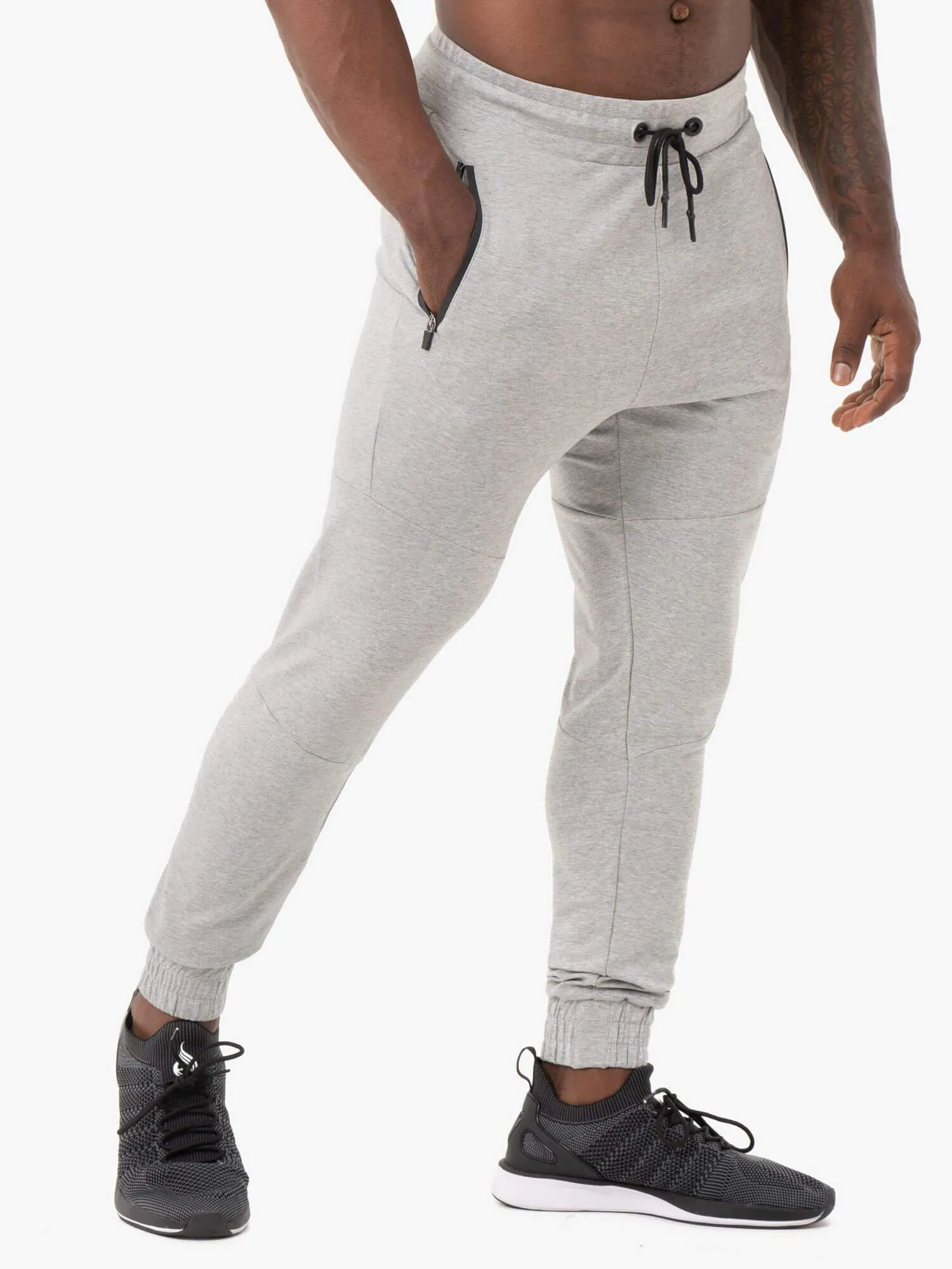 Energy Track Pants - Grey Marl