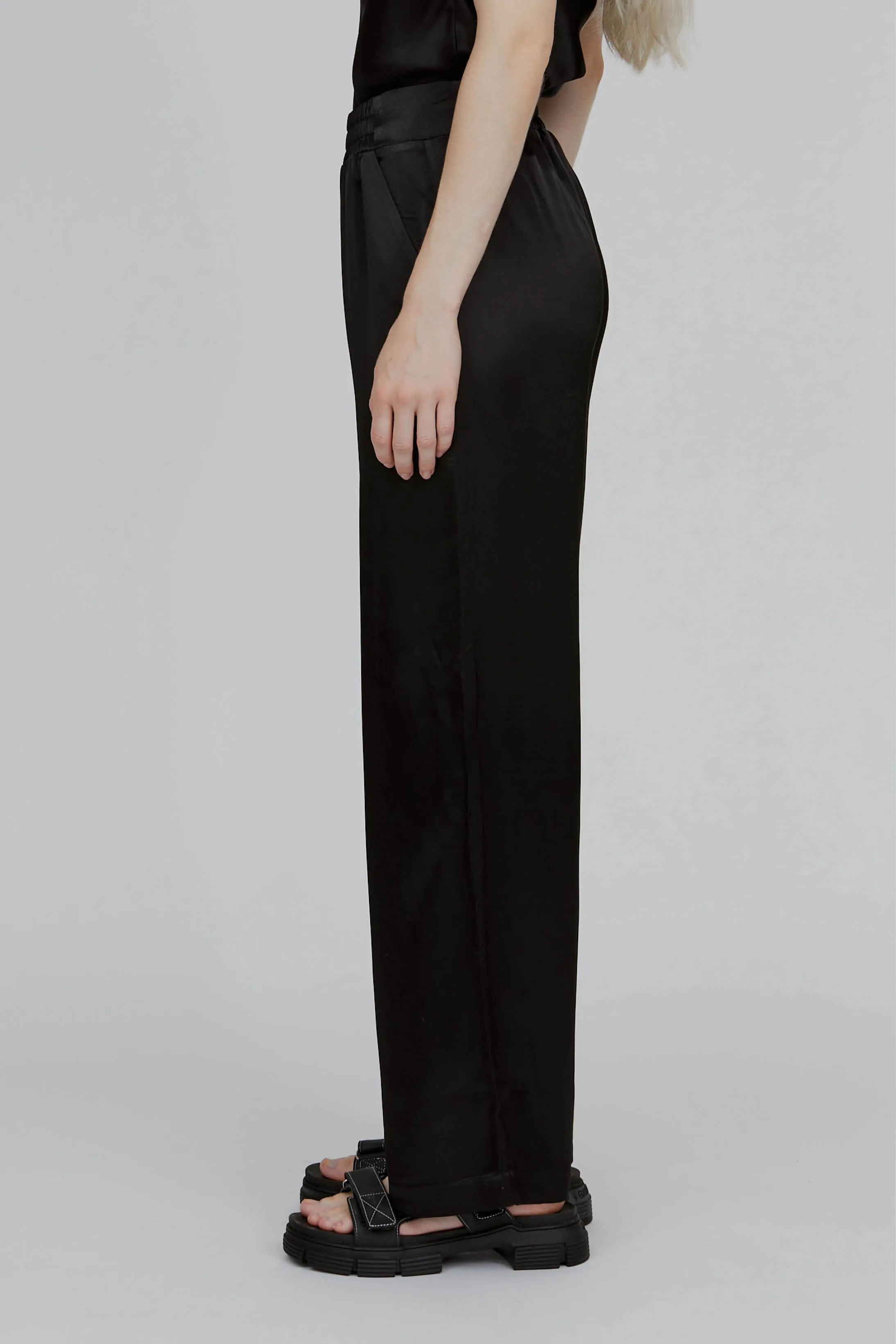 Flora Long Pant - Black