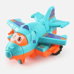 Friction Transform Plane Smart Vehicle Toy