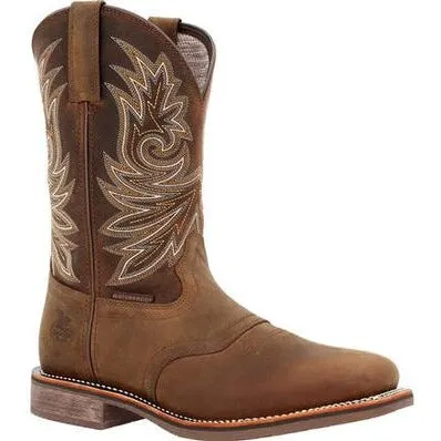 Georgia Men's Carbo Tec Elite 11" WP Western Work Boot -Brown- GB00525