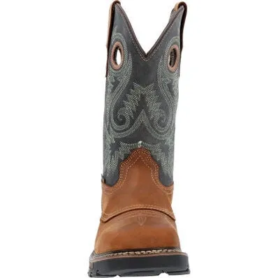 Georgia Men's Carbo Tec Flx 11" Soft Toe Western Work Boot -Brown- GB00620