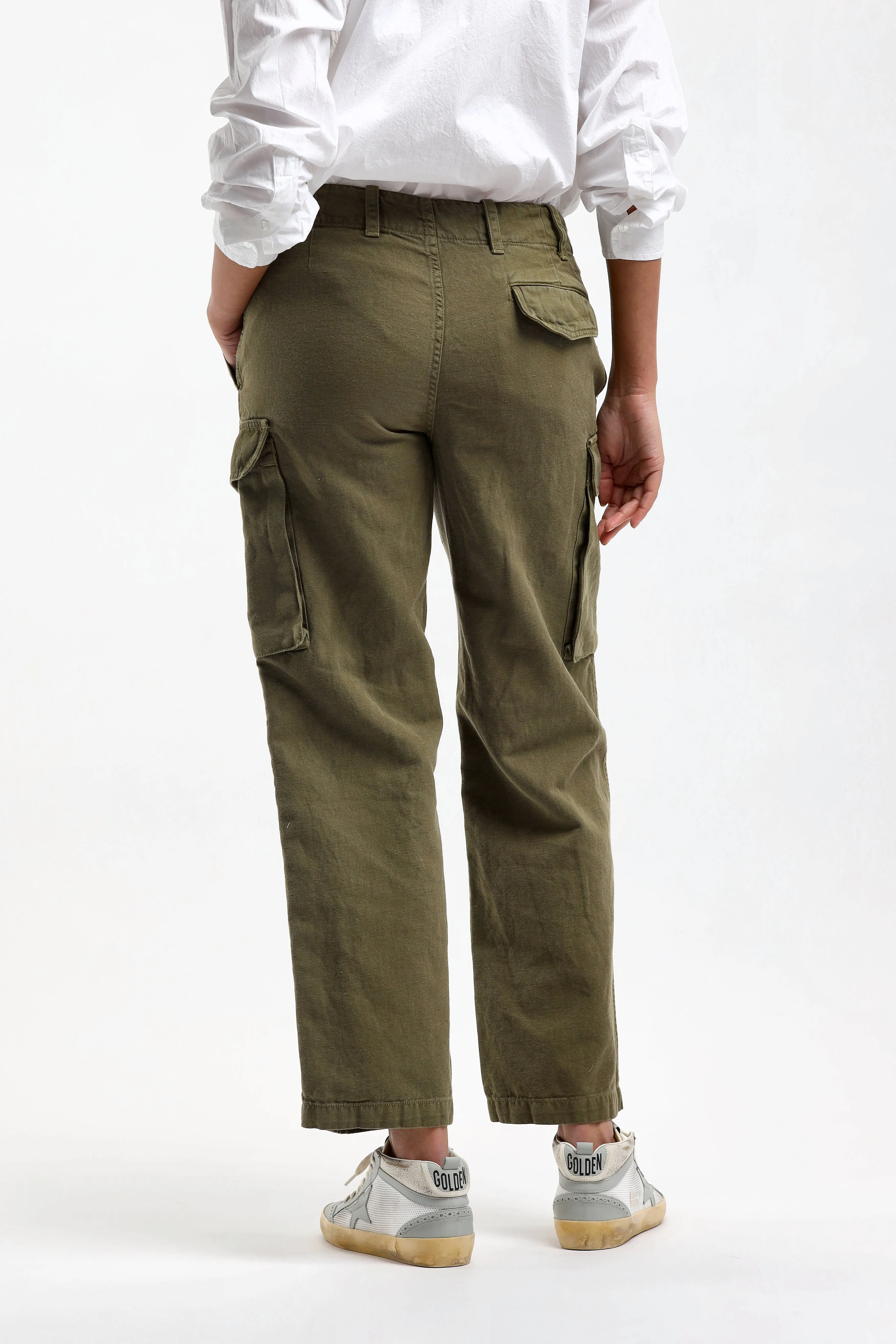 Hose Yannic Cargo in Olive Green