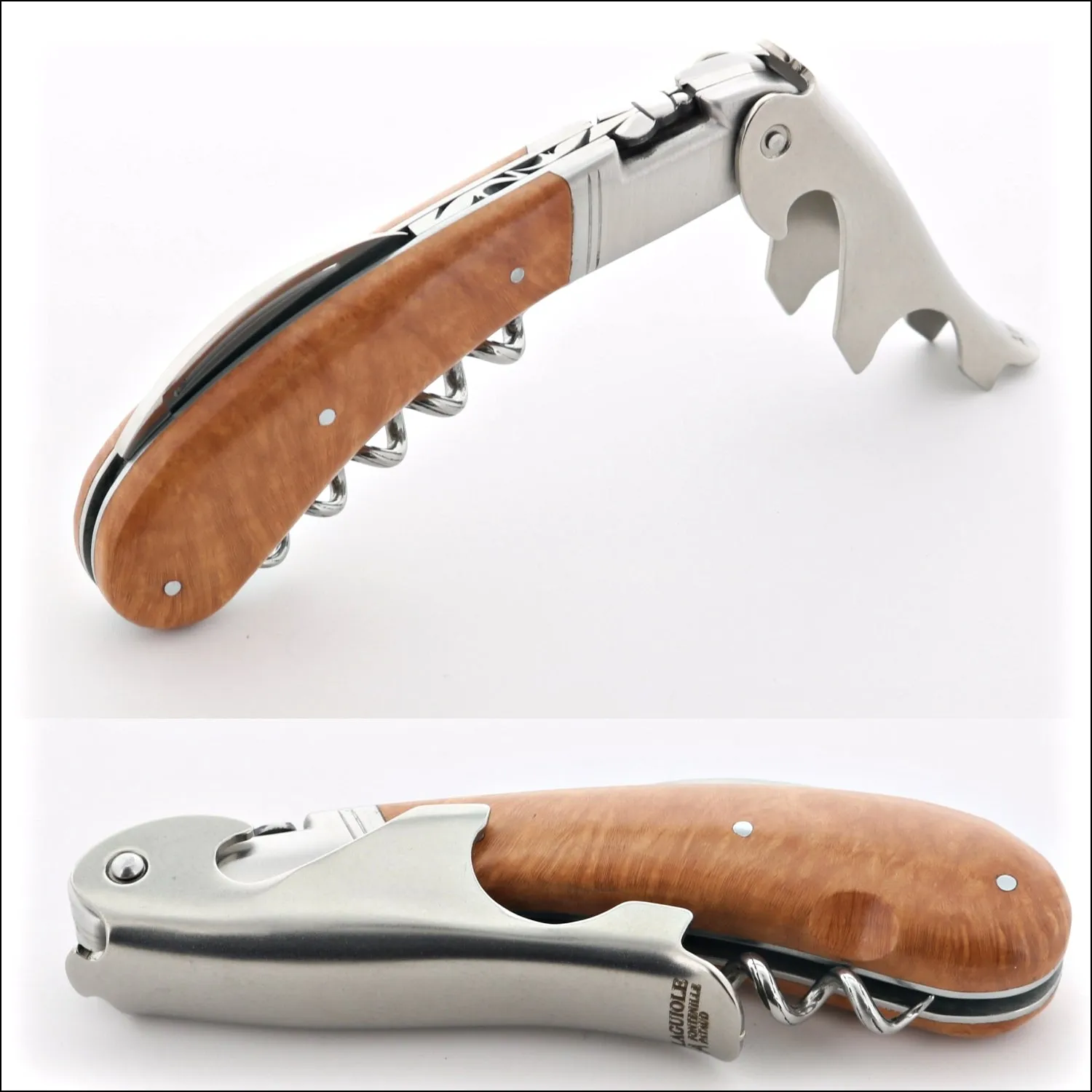 Laguiole Magnum Briarwood Corkscrew - B