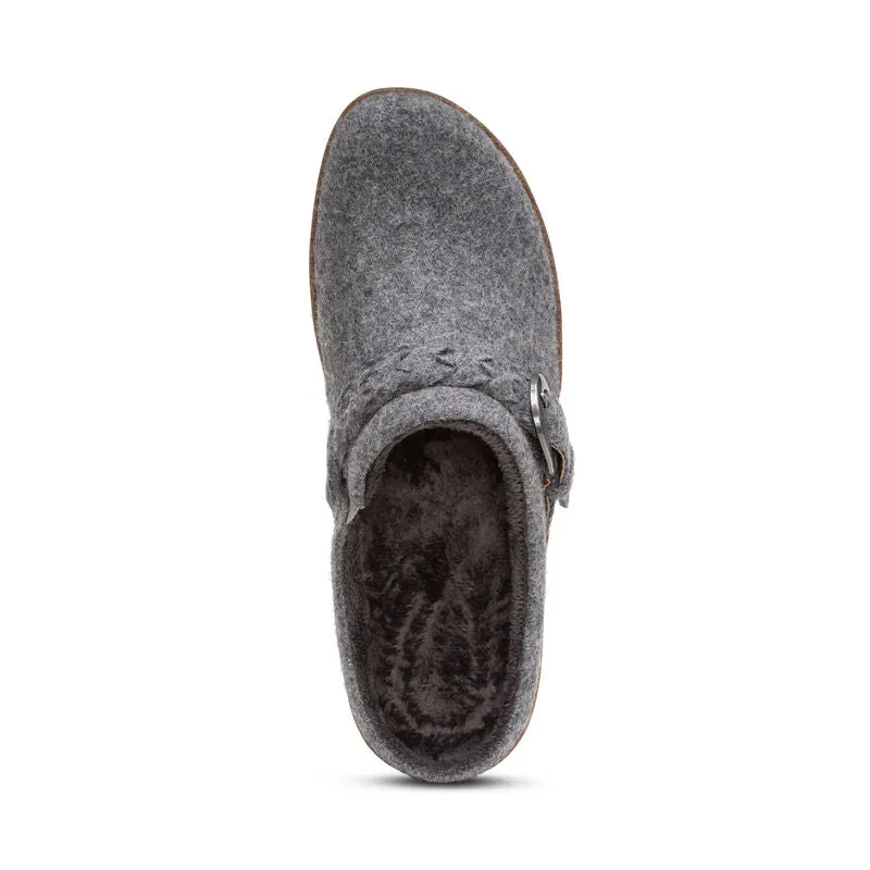 Libby Women's Lined Clog - Grey Wool