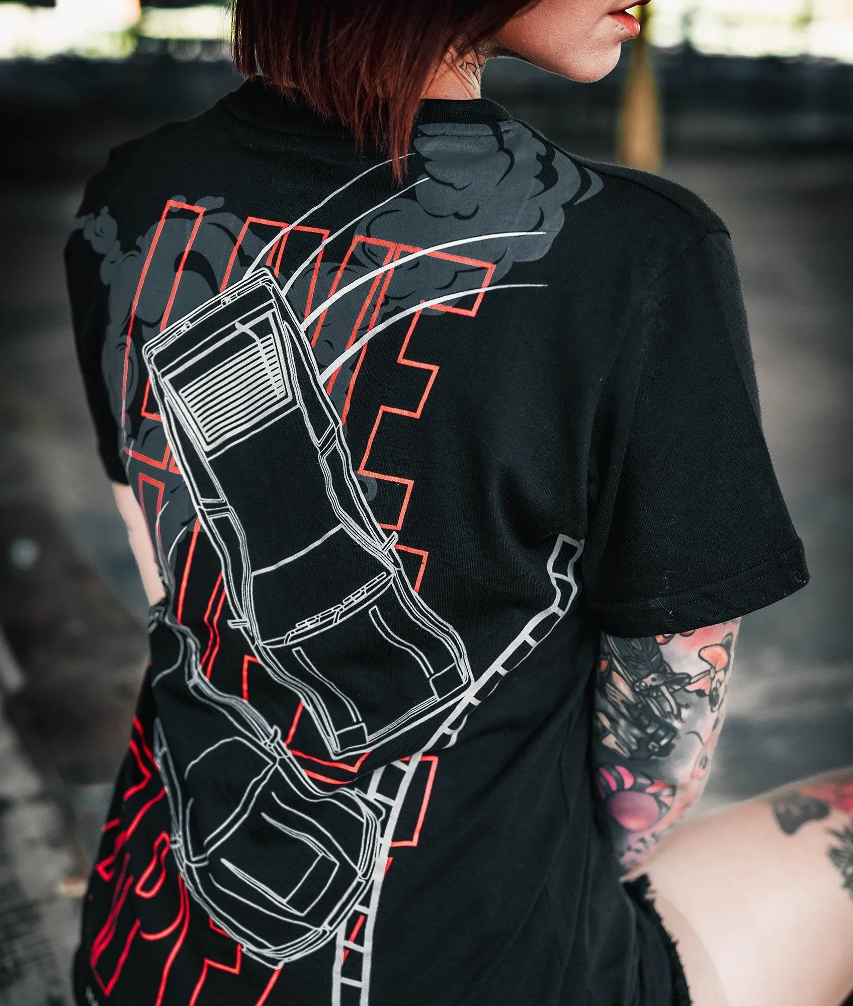 Life on the Apex Tee - Black