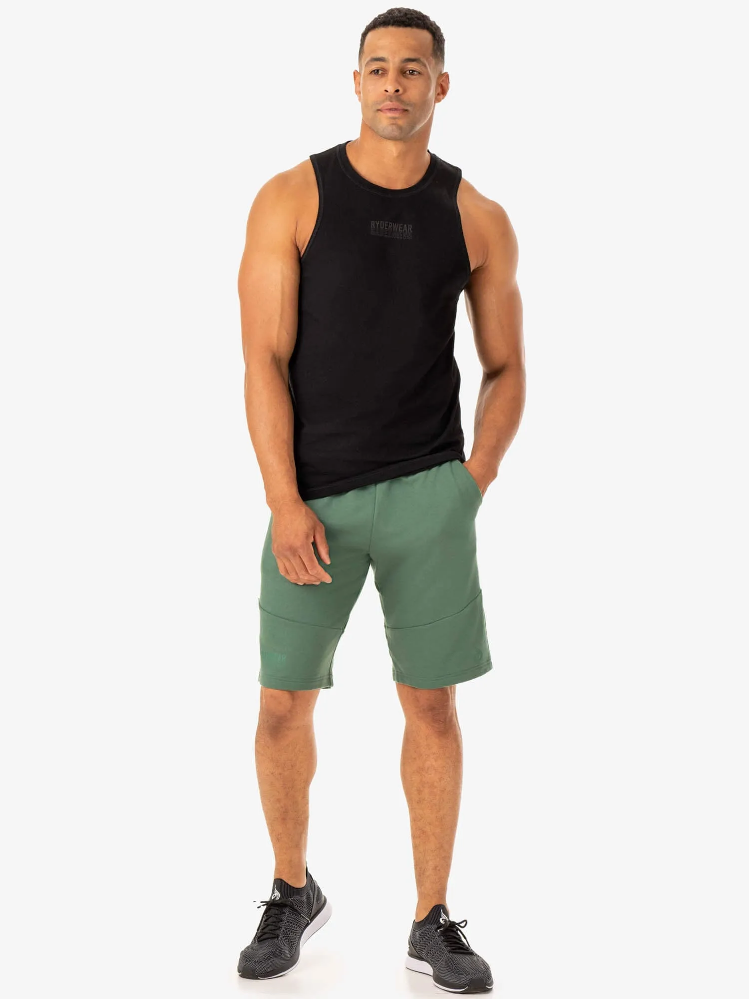 Limitless Track Short - Forest Green