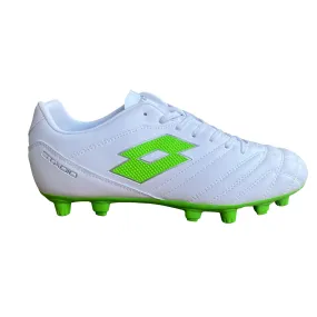 Lotto Men's football boot Stadio 705 FG 219545 1NJ white-green