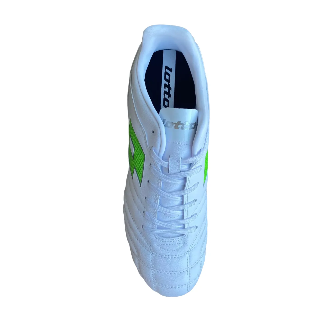 Lotto Men's football boot Stadio 705 FG 219545 1NJ white-green