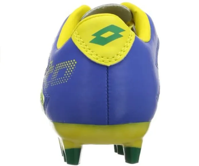 Lotto Zhero Gravity R0301 green-yellow-blue boys' football boot