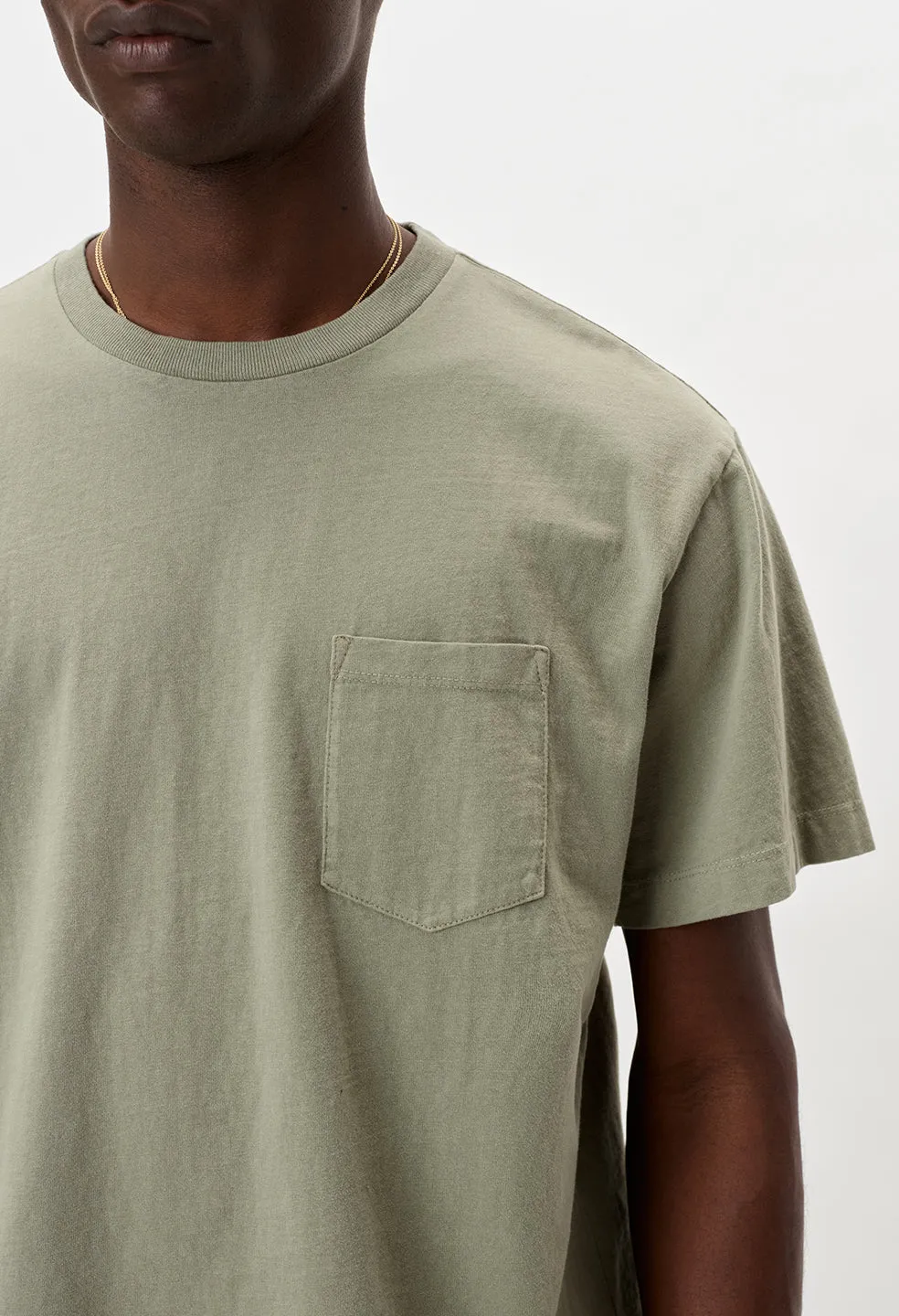 Lucky Pocket Tee / Sage