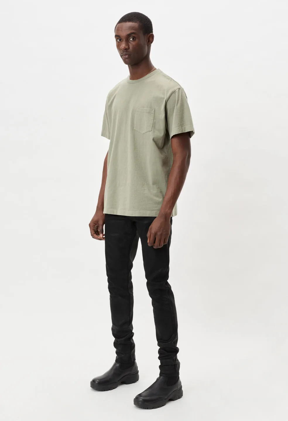 Lucky Pocket Tee / Sage