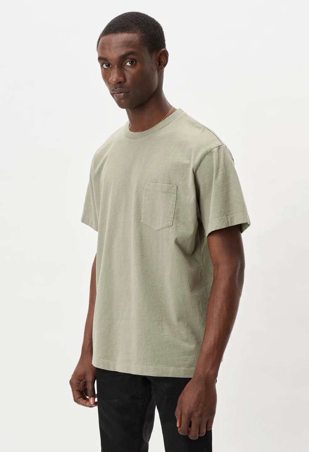 Lucky Pocket Tee / Sage