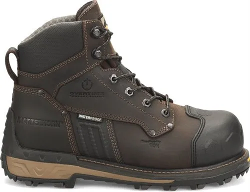 Matterhorn Men's Maximus 6" Comp Toe WP Work Boot Brown MT2561