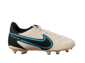 Nike boys football boot Legend 9 Club FG/MG DA1331-146 white-blue-pink-black