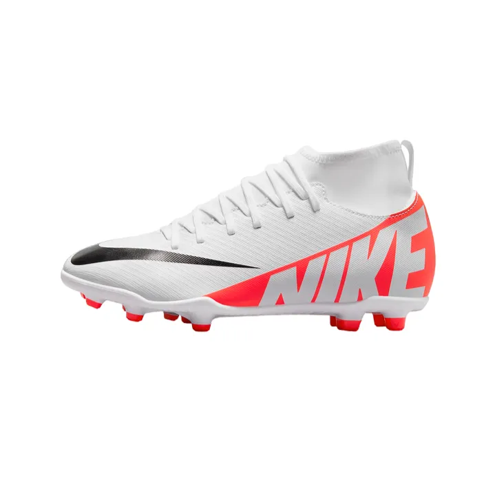 Nike boys' football boot Superfly 9 Club FG/MG DJ5959-600 crimson-white-black