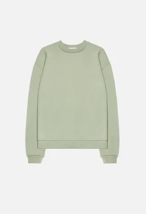 Oversized Crewneck Pullover / Eucalyptus