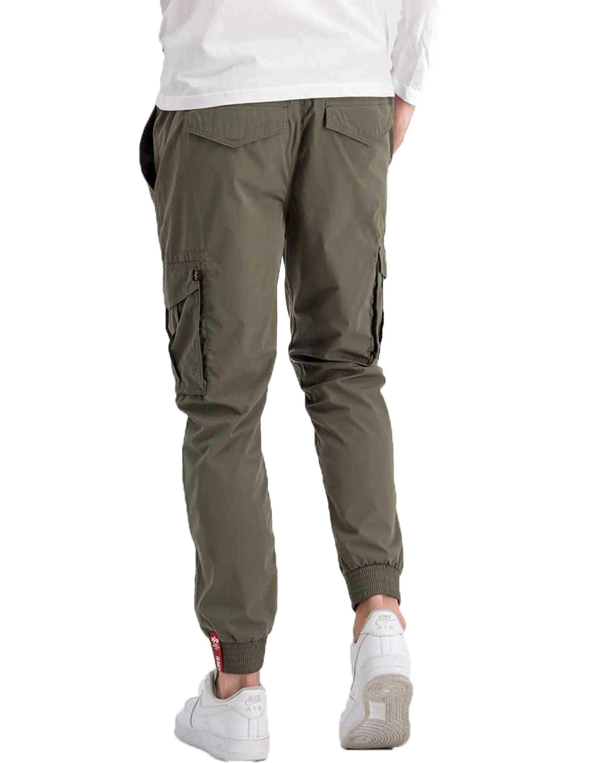 Pantalone Uomo Alpha Industries Cargo Jogger Verde