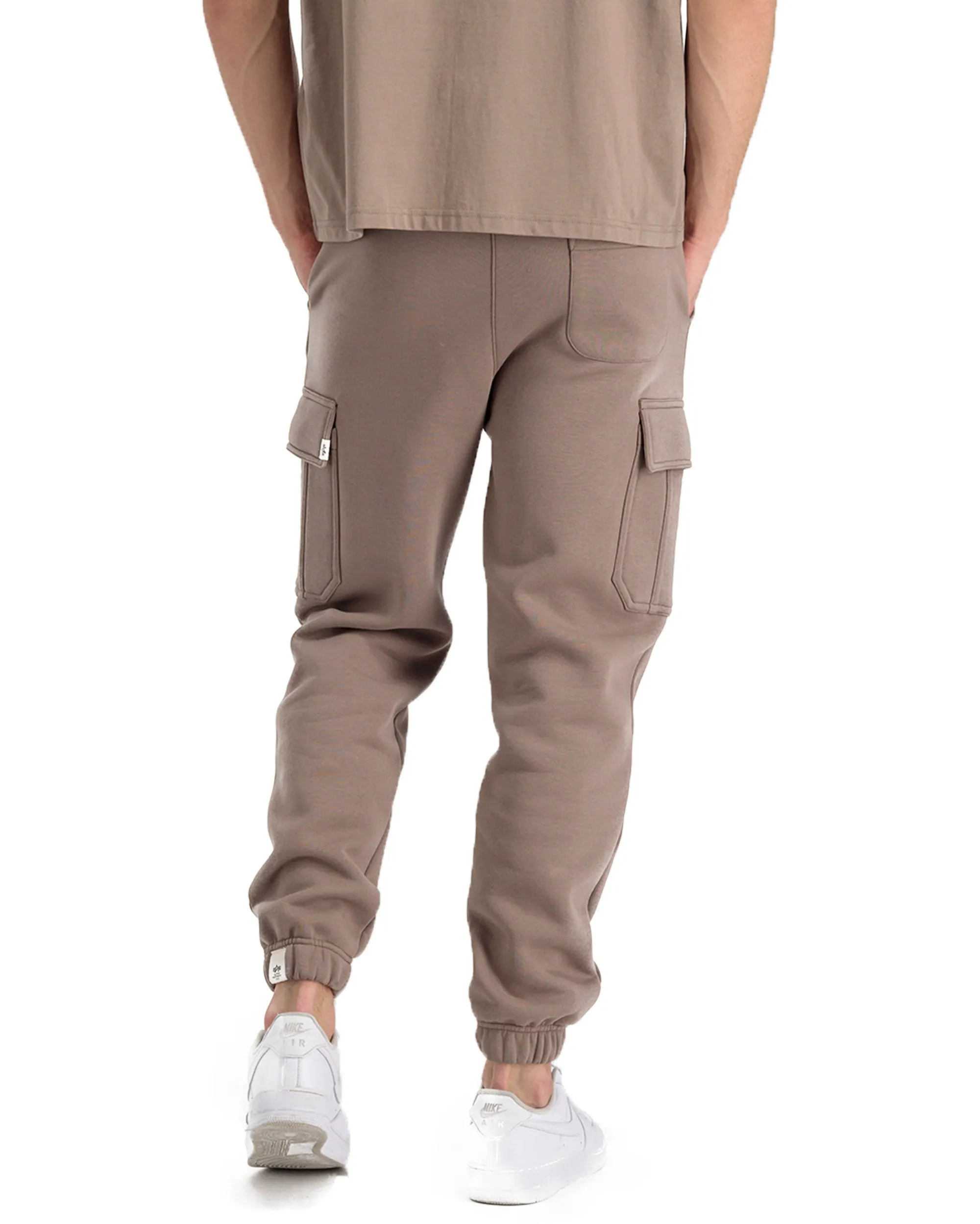 Pantalone Uomo Alpha Industries Organics Cargo Jogger Brown