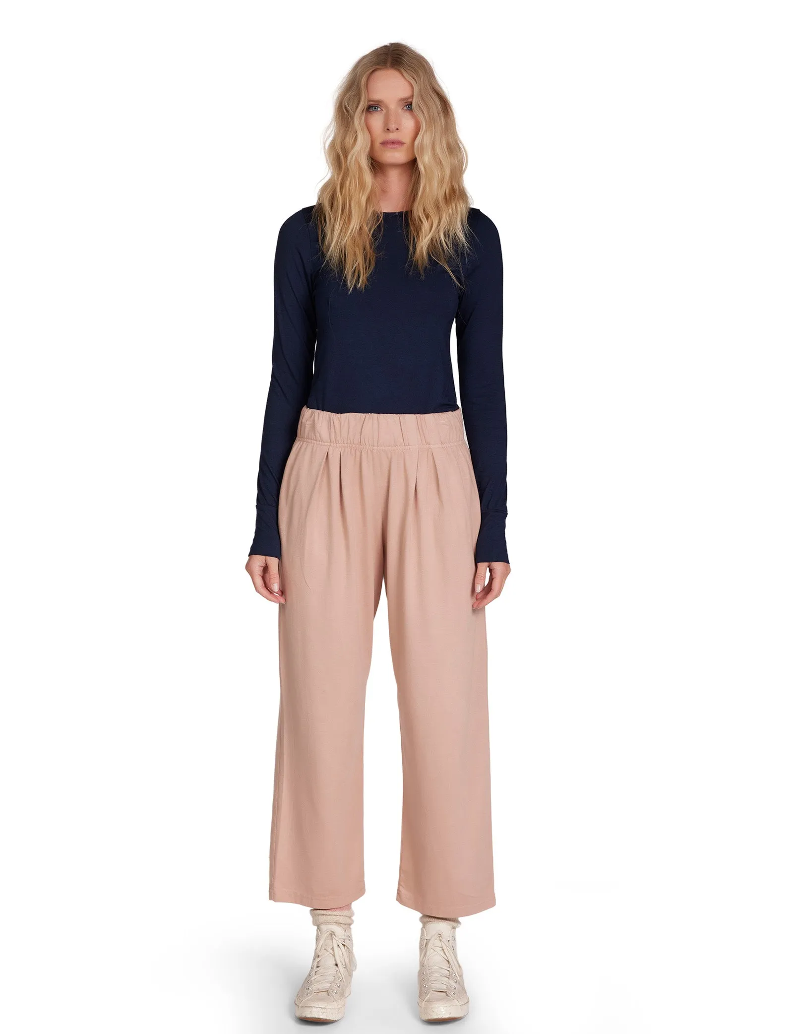 Penny Pleat Front Pant