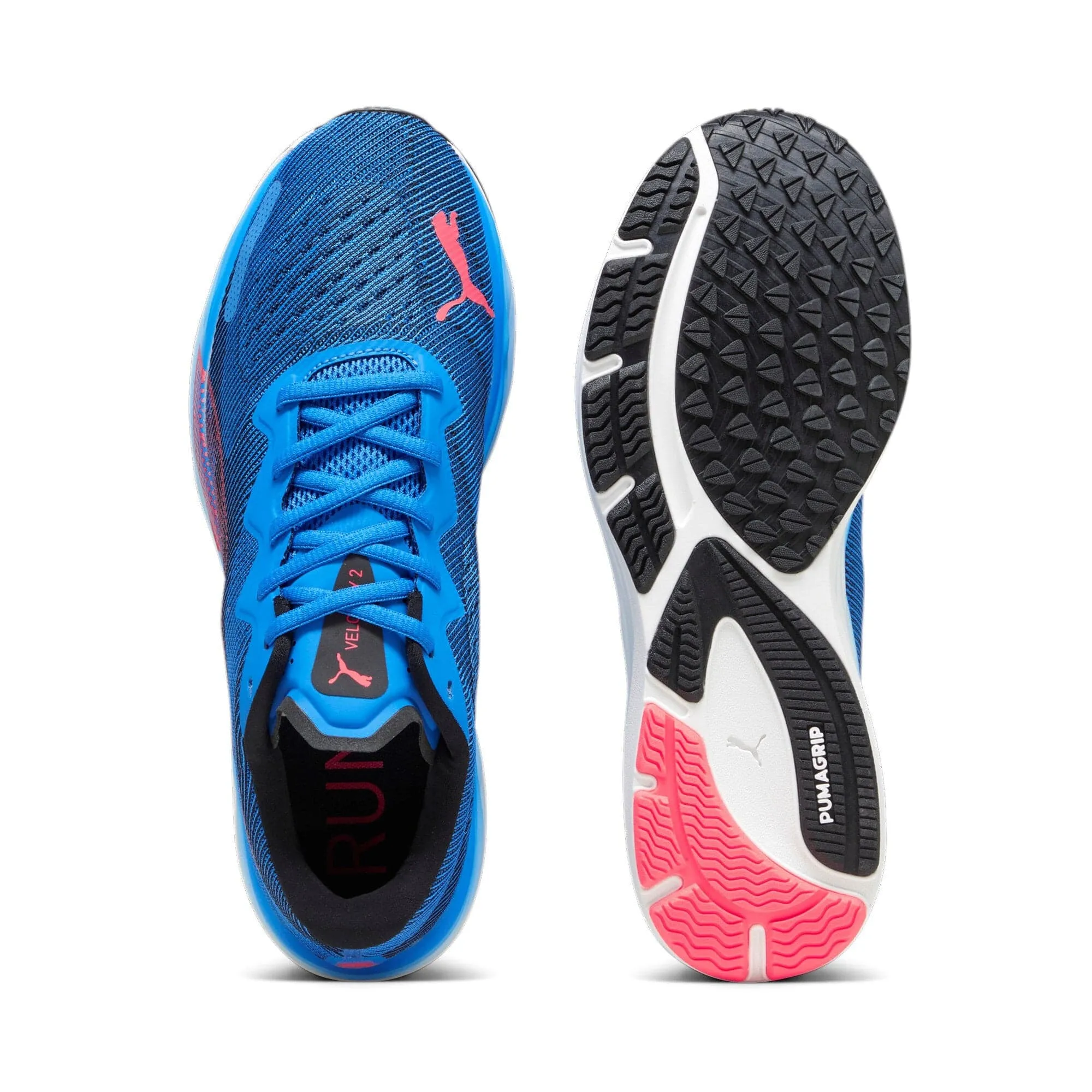 Puma Men's Velocity Nitro 2  Ultra Blue-Fire Orchid