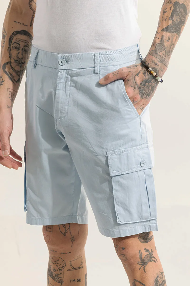 Rampage Sky Blue Cargo Shorts