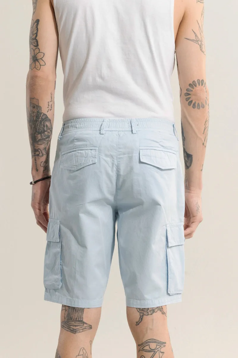 Rampage Sky Blue Cargo Shorts