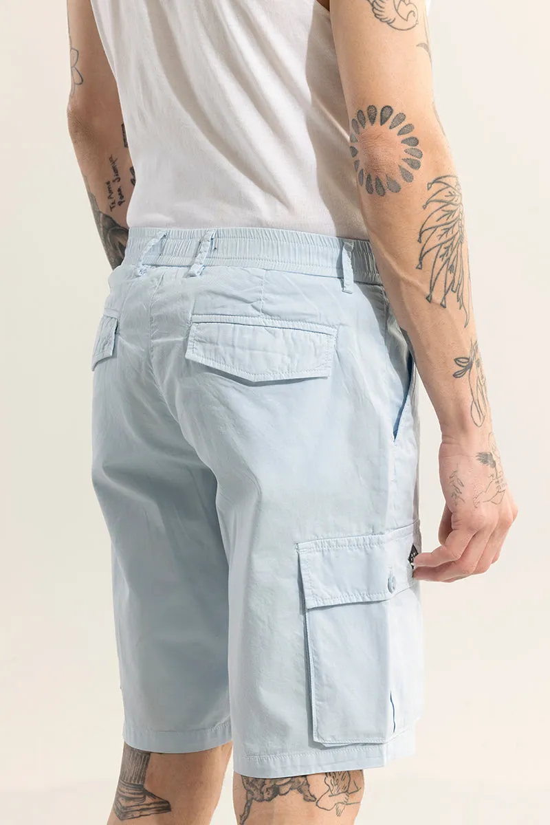 Rampage Sky Blue Cargo Shorts