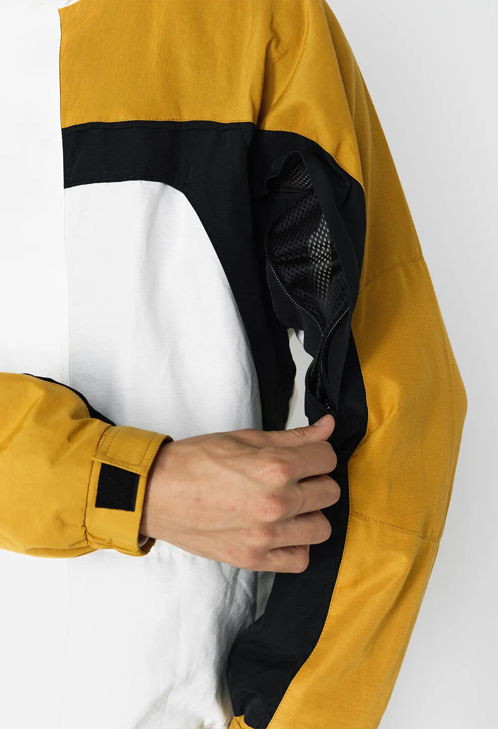 Sail Snow Jacket / White X Mustard